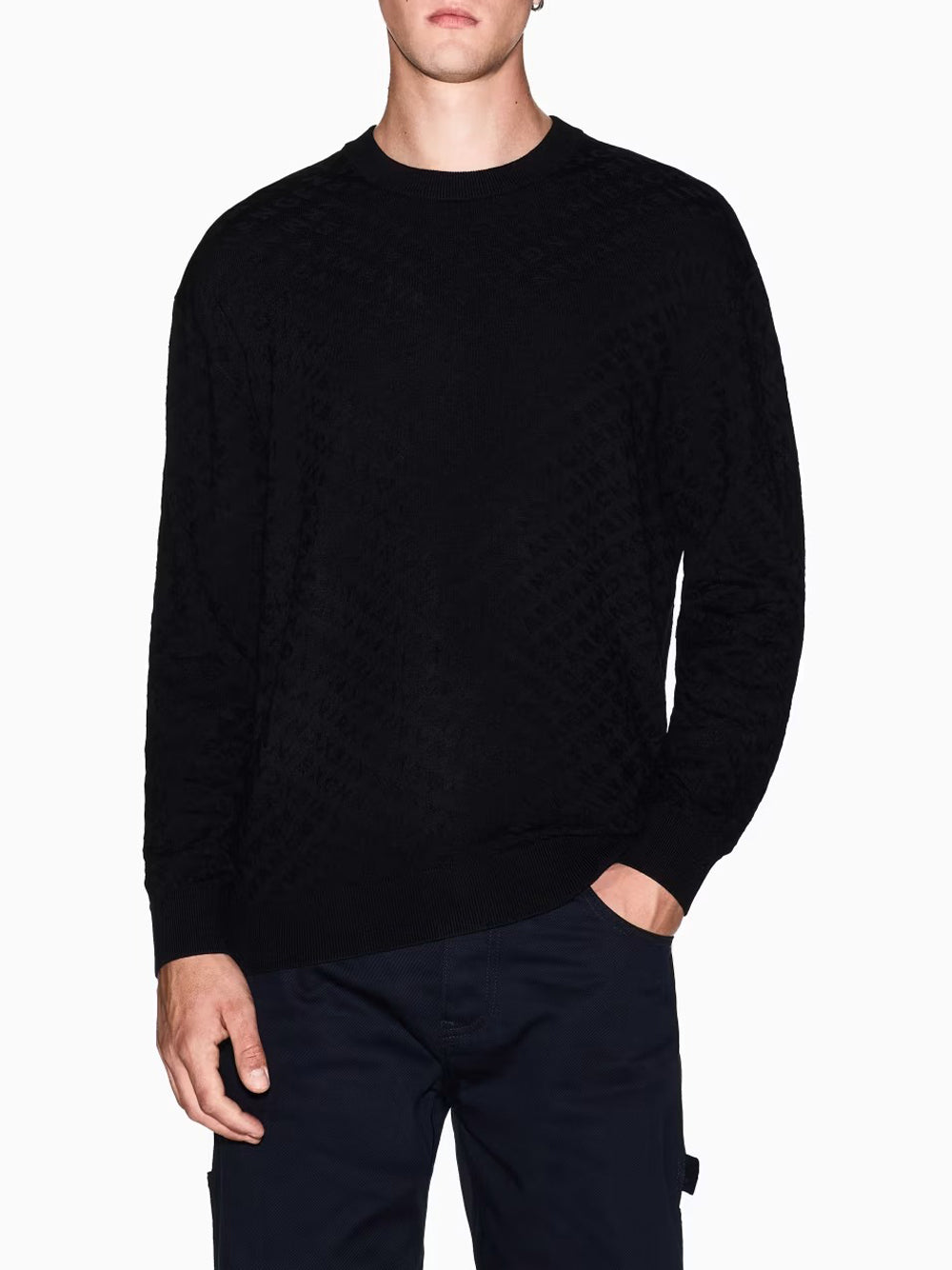 Maglione Girocollo XM001316 Black
