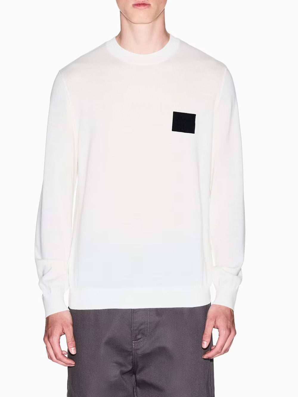 Maglione Girocollo XM001329 Off White