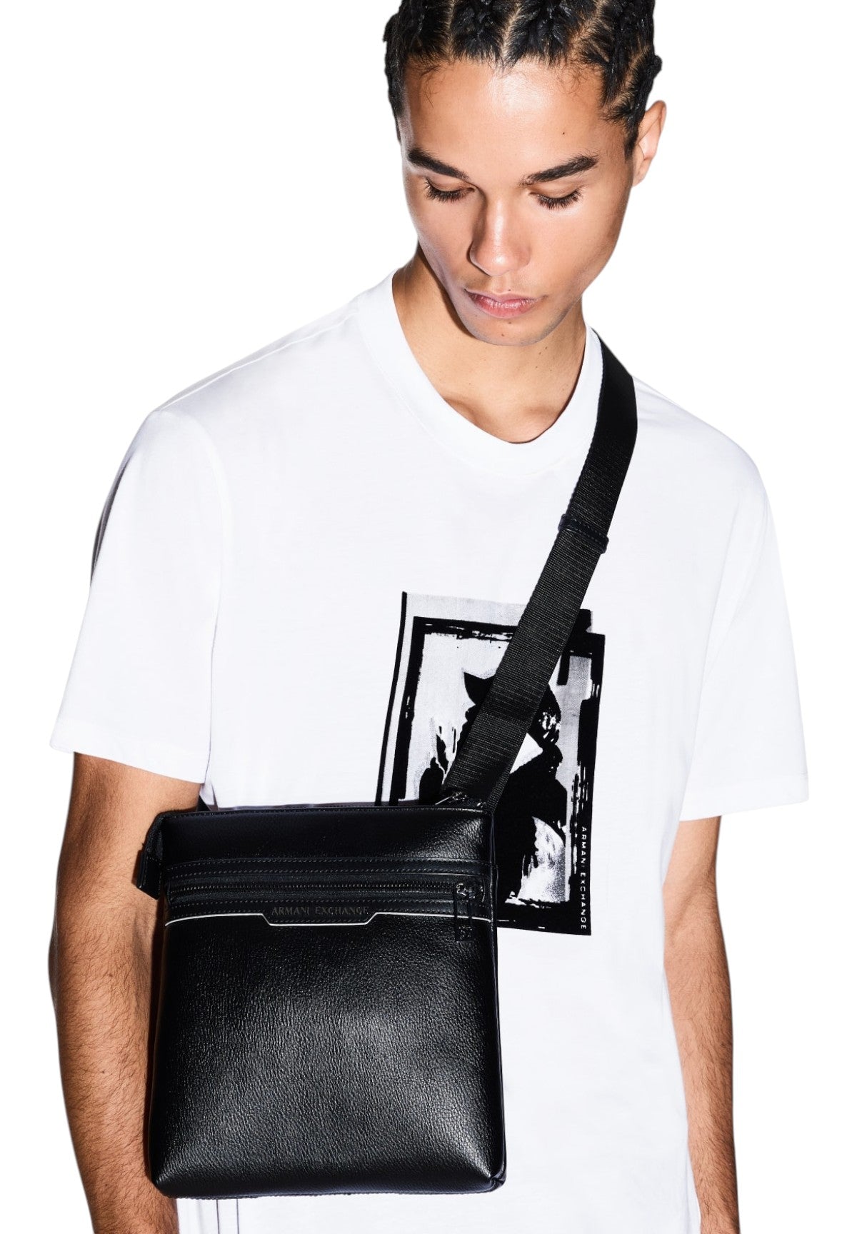 Borsello a Tracolla XM001603 Black, Black