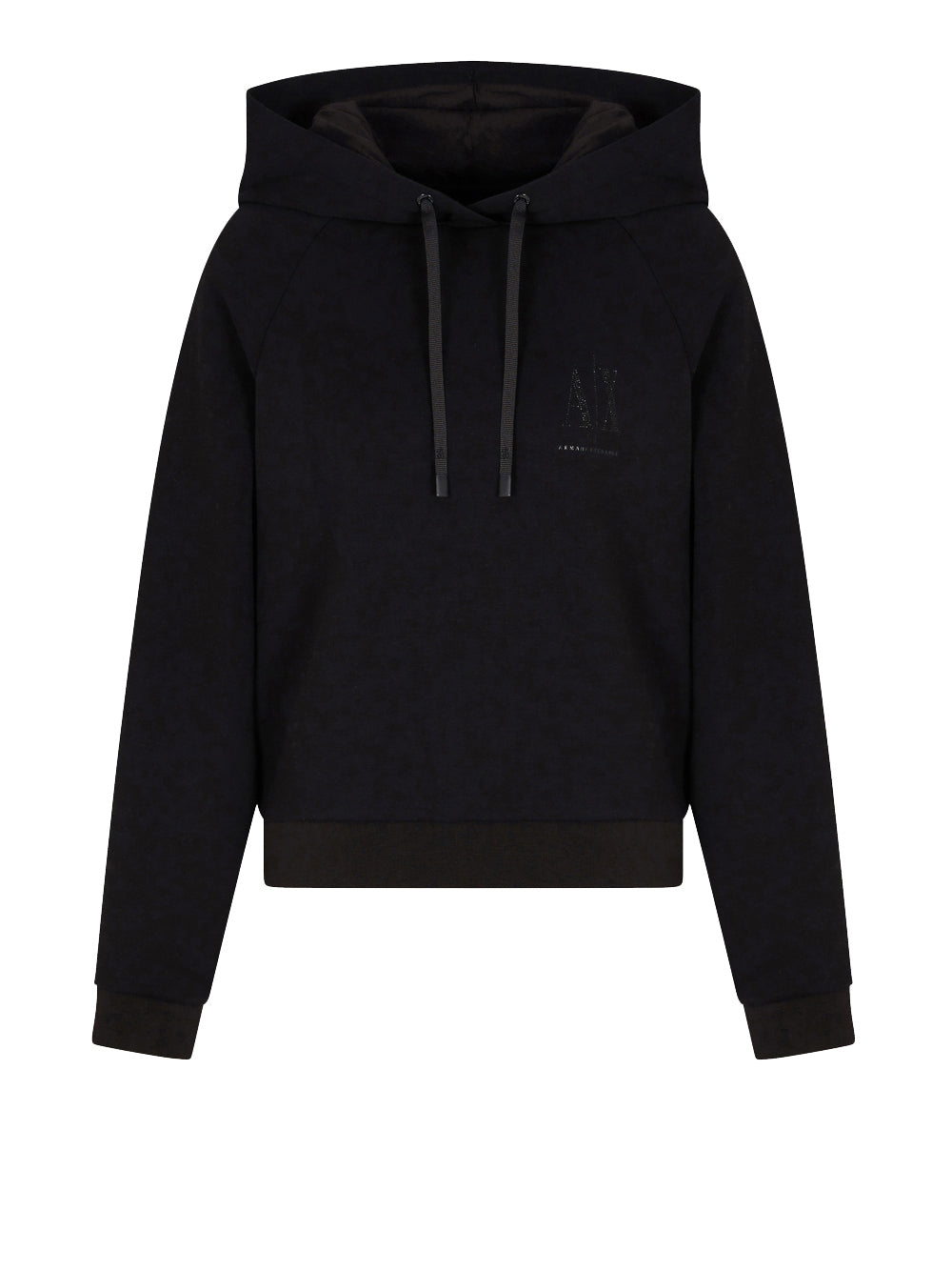 Felpa Pullover con Cappuccio Felpa con Cappuccio XW000827 Black