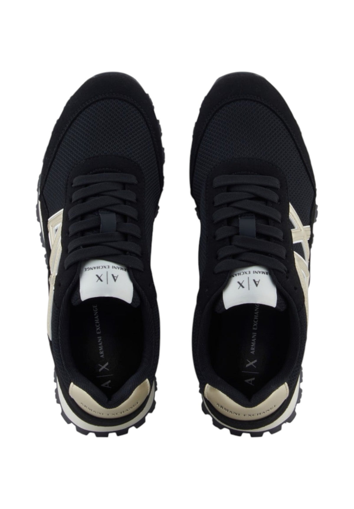 Sneakers XW002150 Black, Pale Gold