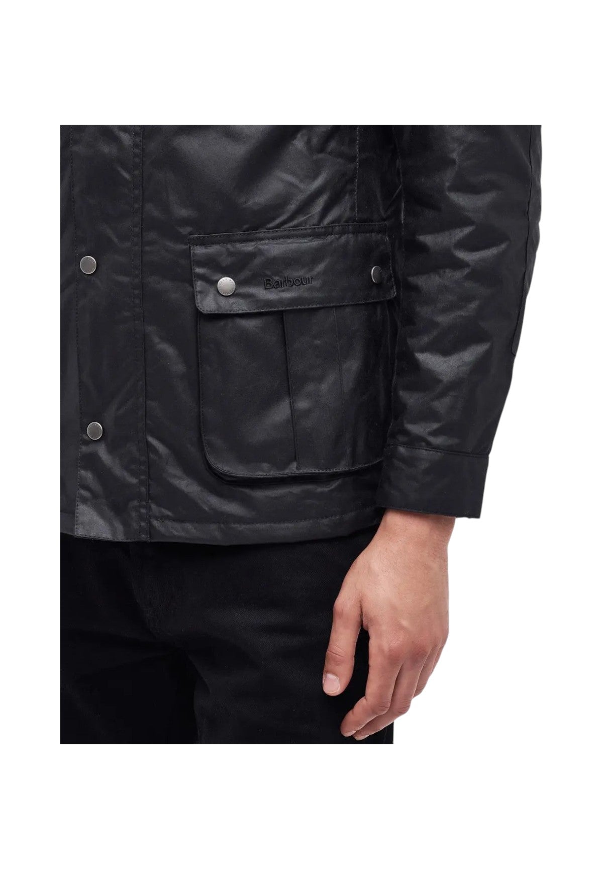 Giubbotto Duke Wax Jacket MWX0337 Black
