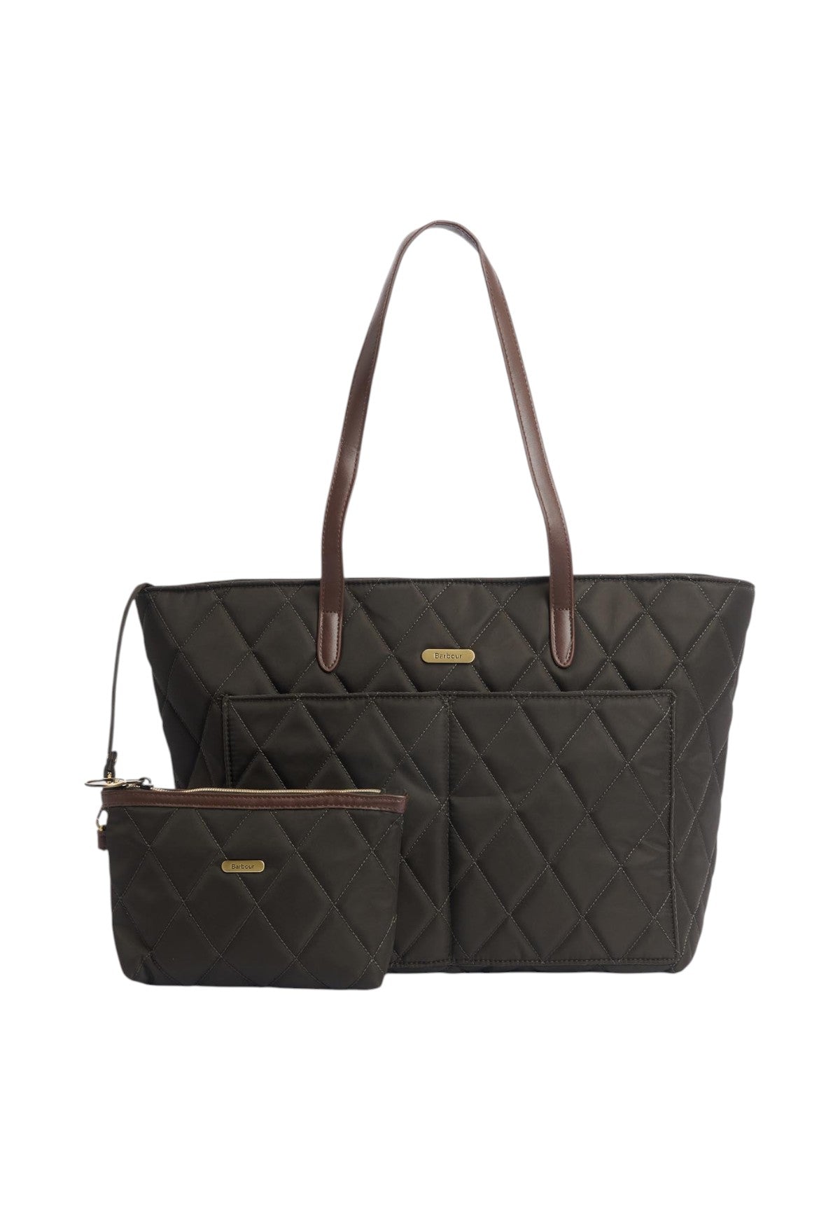 Borsa Tote Quilted LBA0395 Olive