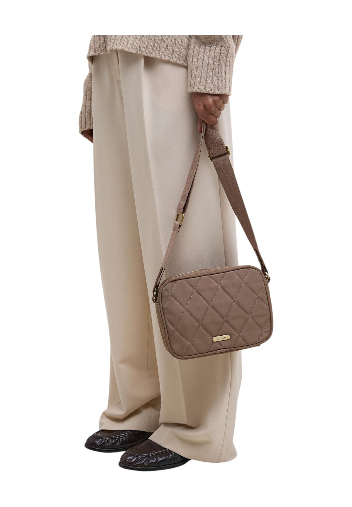 Borsa a Tracolla Quilted LBA0432 Sand