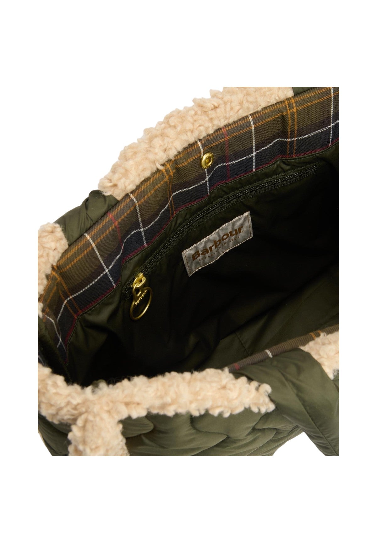 Borsa Tote Marnie Quilt LBA0482 Olive