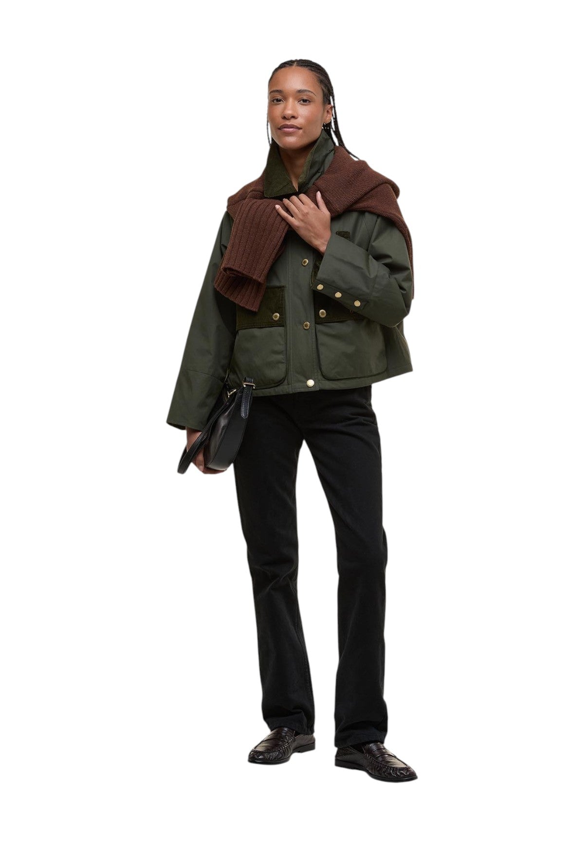Giubbotto Phoebe Casual LCA0371 Olive, Brown