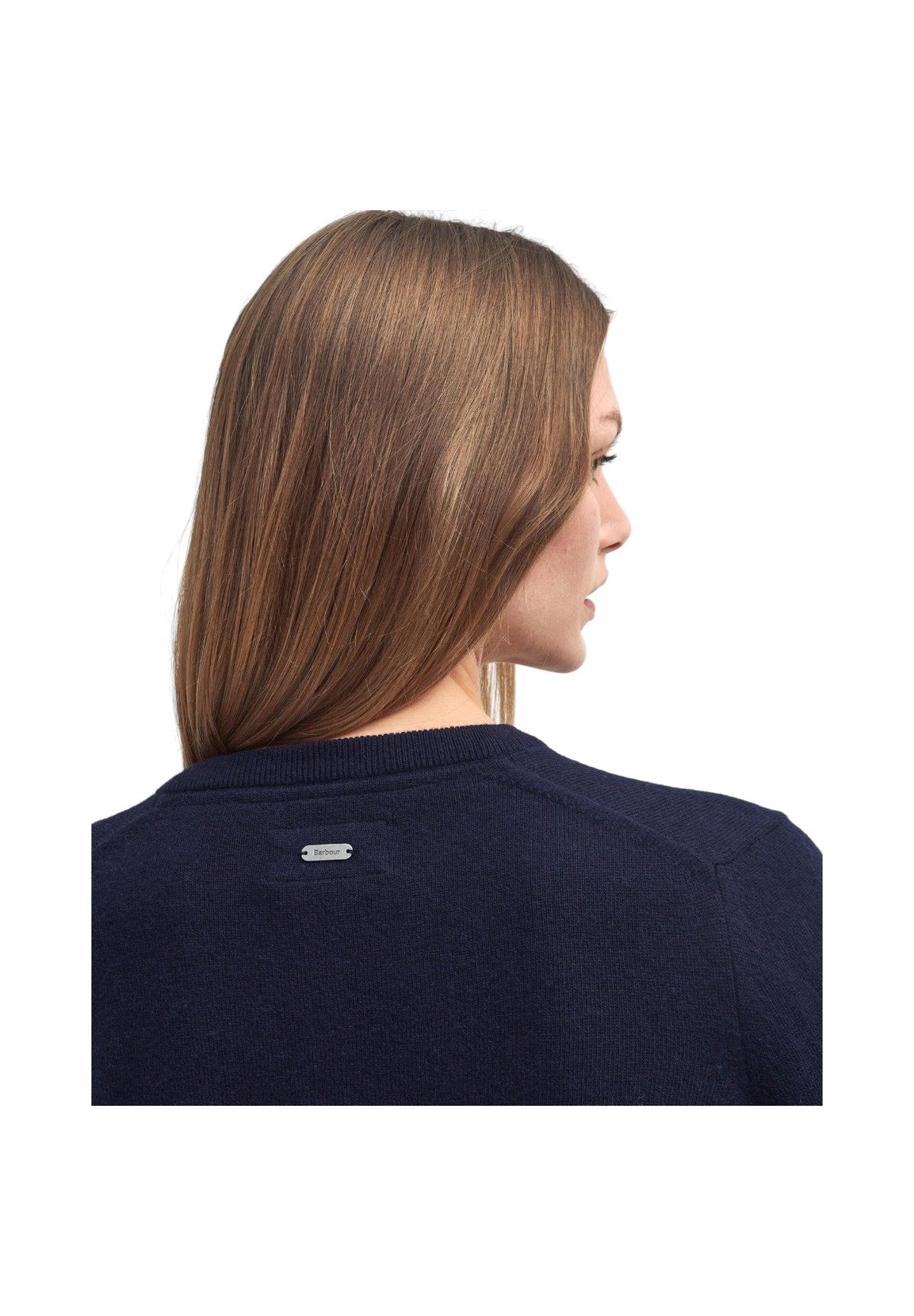 Cardigan Pendle LKN1076 Navy, Hessian Tartan
