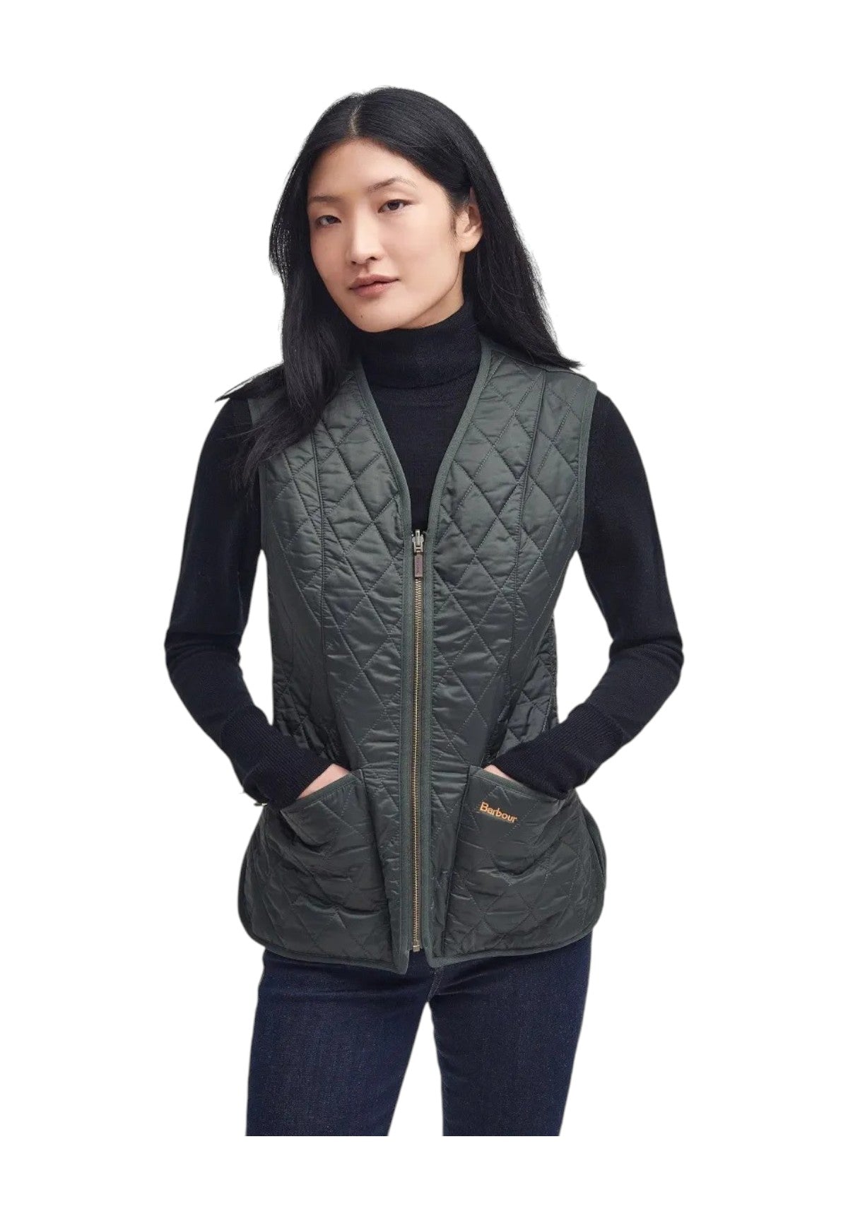 Smanicato Gilet Fleece Betty Liner LLI0003 Dark Olive