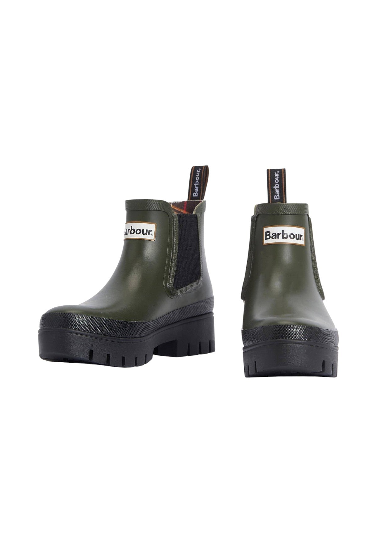 Stivaletti Halton LRF0100 Olive, black