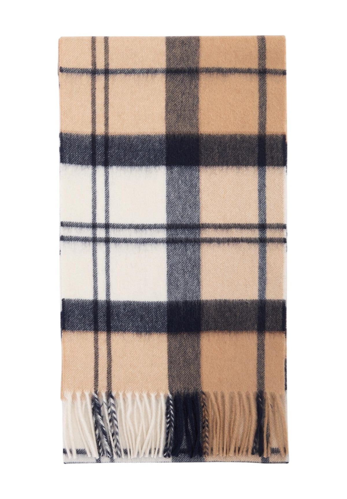 Sciarpa Tartan Cashmere LSC0479 Hessian Navy