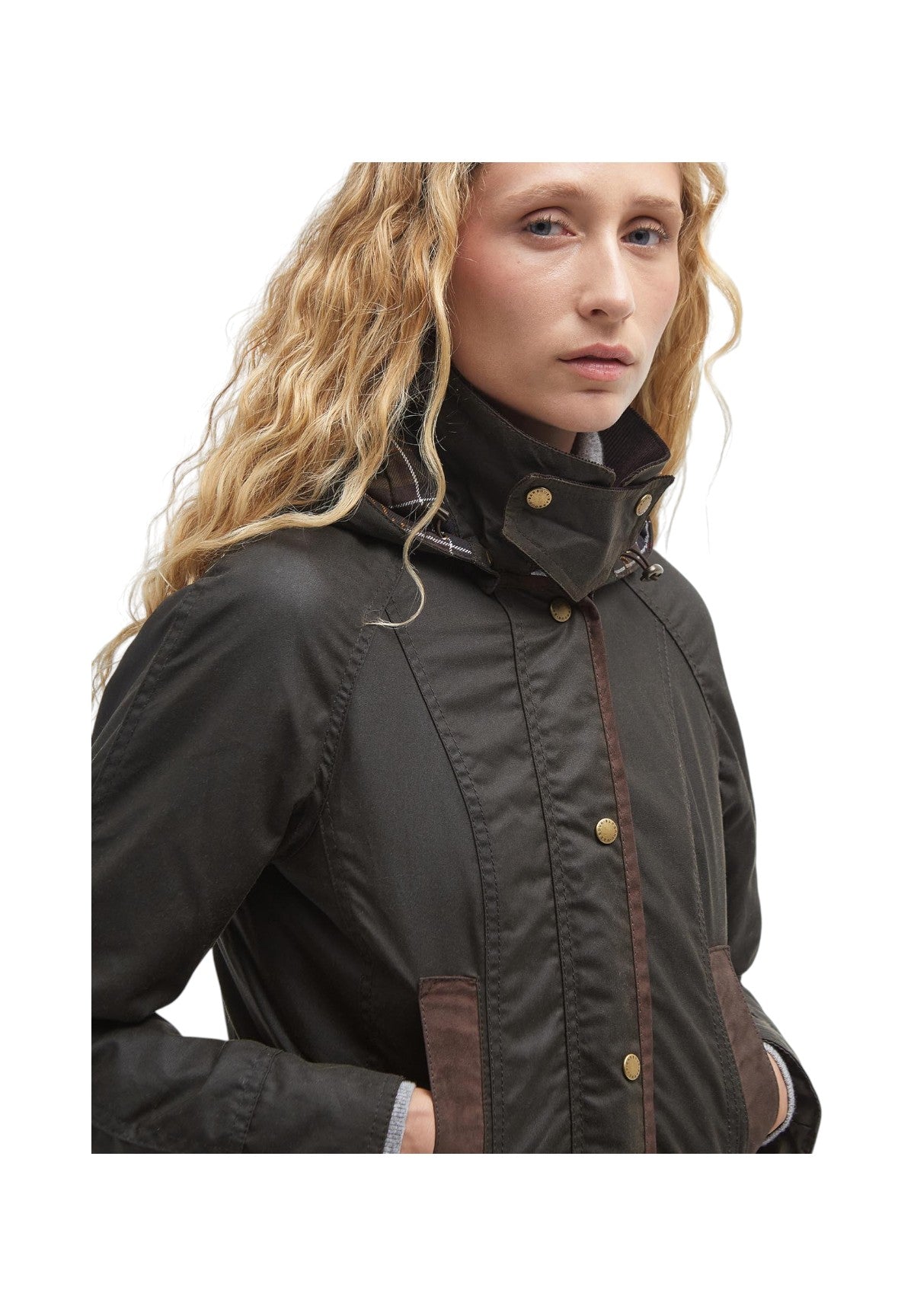 Giubbotto Bower Wax Jacket LWX0534 Olive, classic