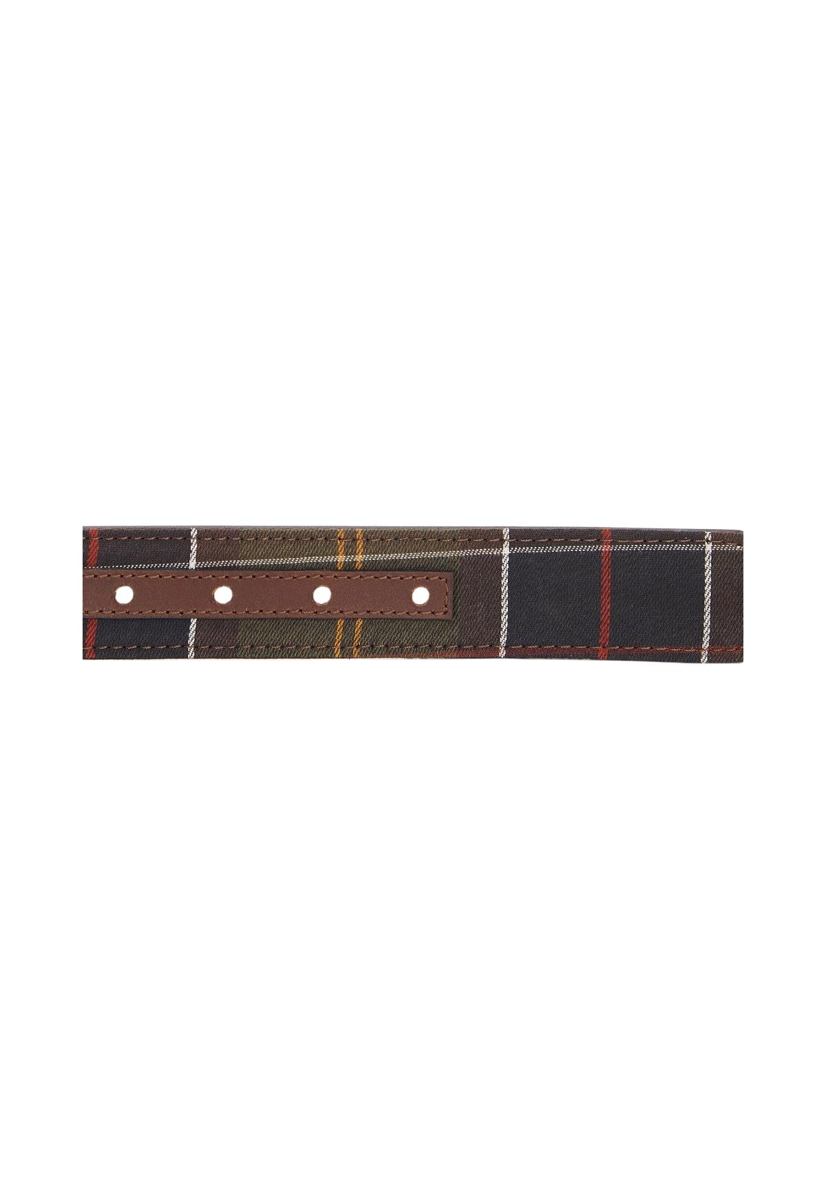 Cintura Double-Face Reversible Tartan Leather MAC0364 Classic Tartan, Brown