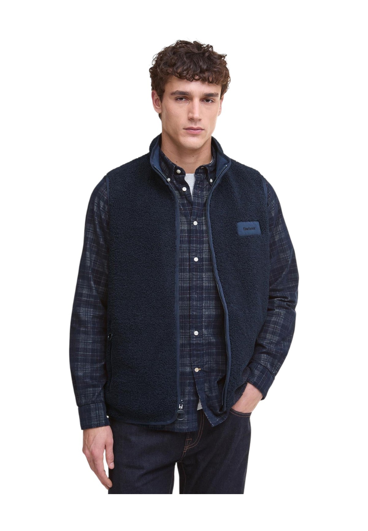 Smanicato Gilet Reversible Fleece Gilet MFL0212 Navy