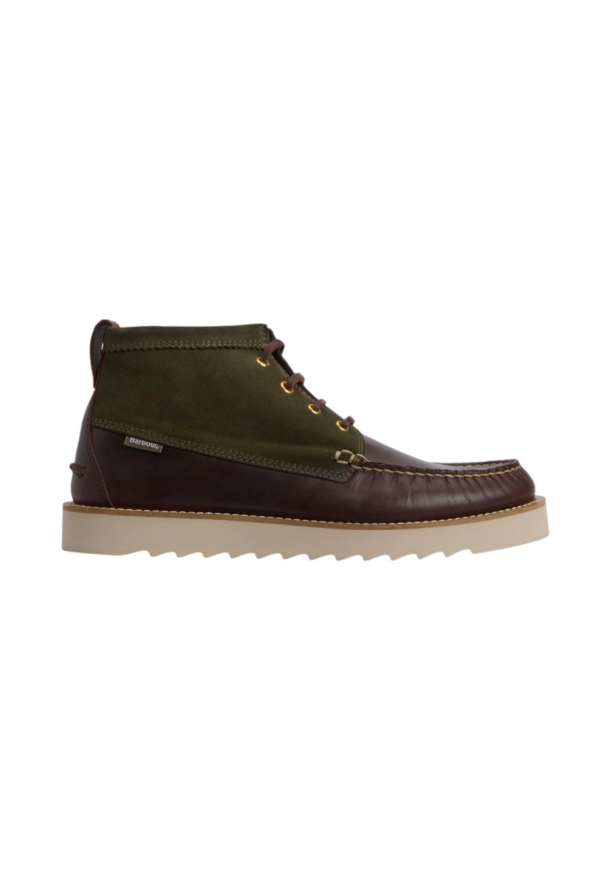 Stivaletti Hadston Chukka MFO0822 Olive, Dark Brown