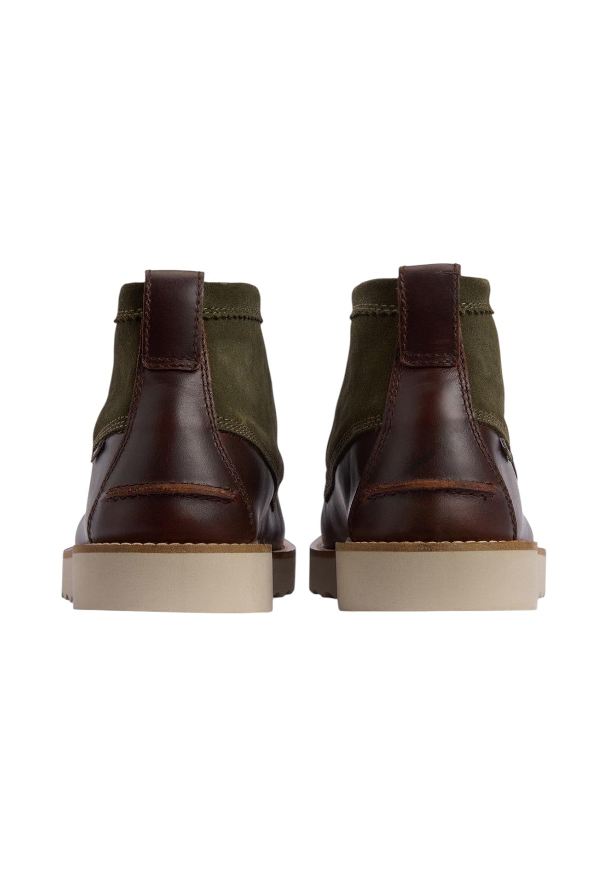 Stivaletti Hadston Chukka MFO0822 Olive, Dark Brown