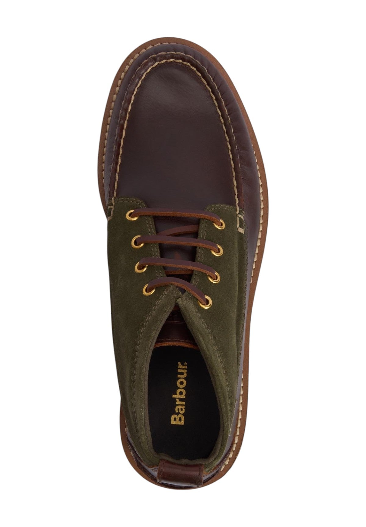 Stivaletti Hadston Chukka MFO0822 Olive, Dark Brown