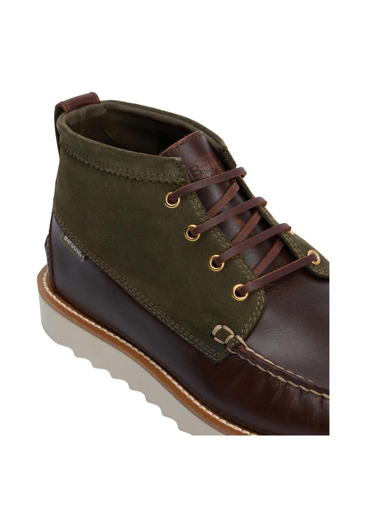 Stivaletti Hadston Chukka MFO0822 Olive, Dark Brown