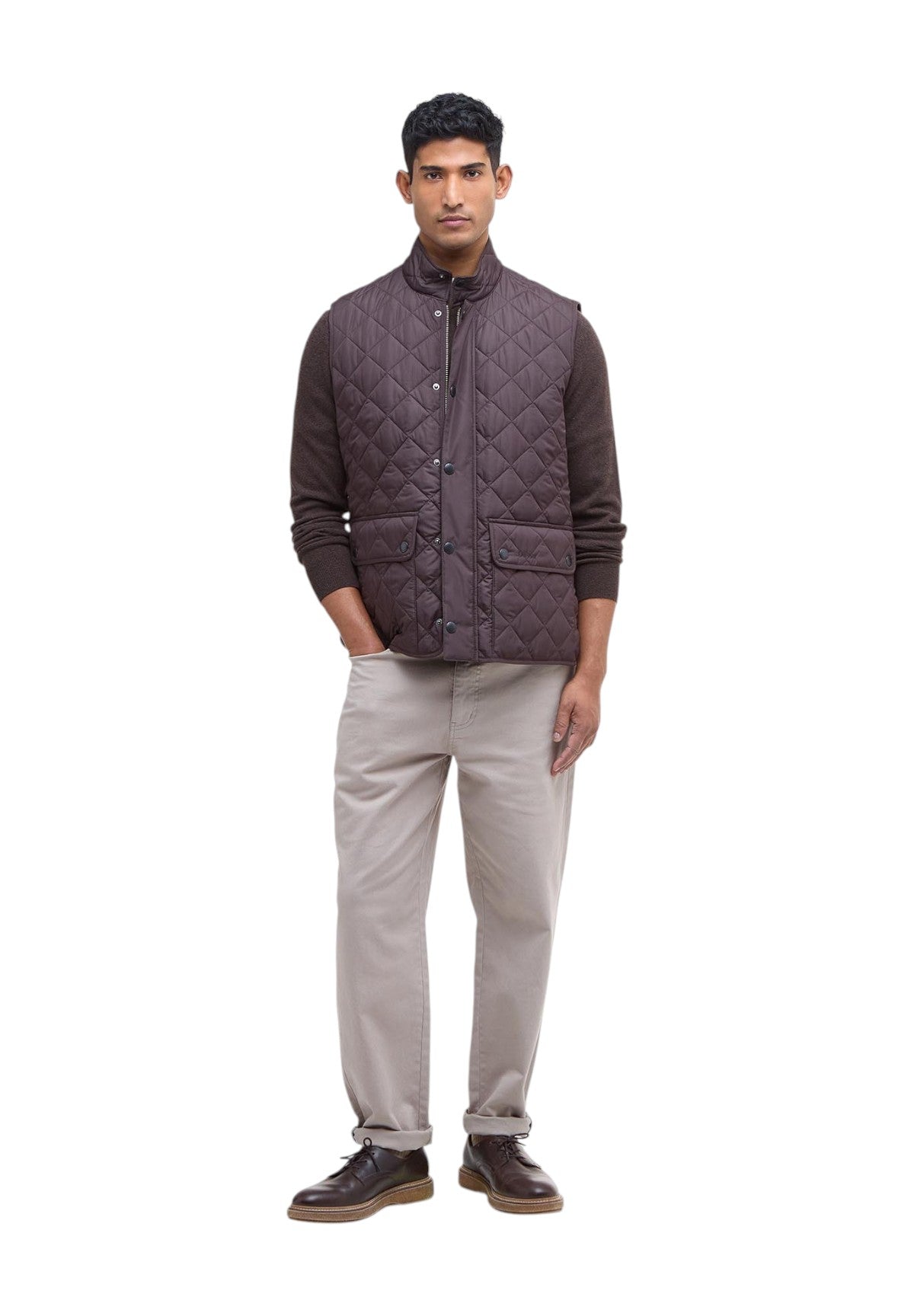 Smanicato Gilet New Lowerdale Gilet MGI0245 Black Oak