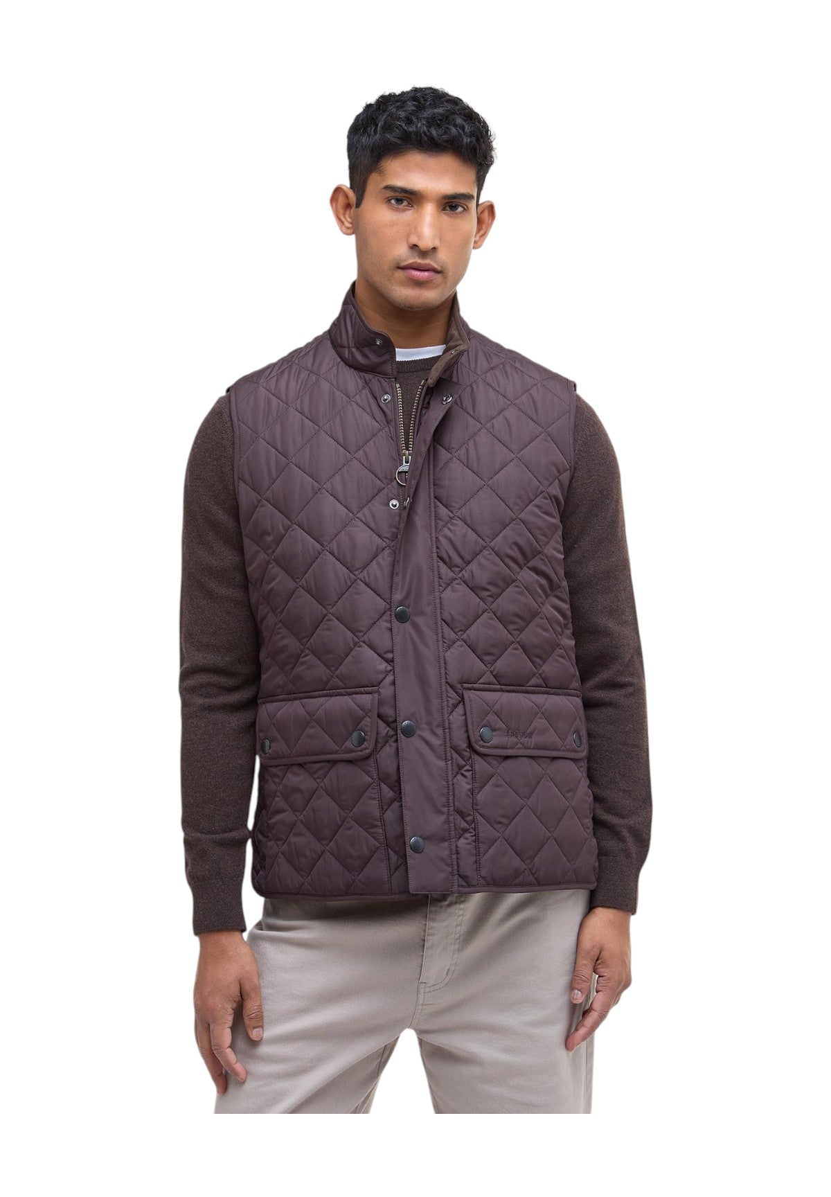 Smanicato Gilet New Lowerdale Gilet MGI0245 Black Oak