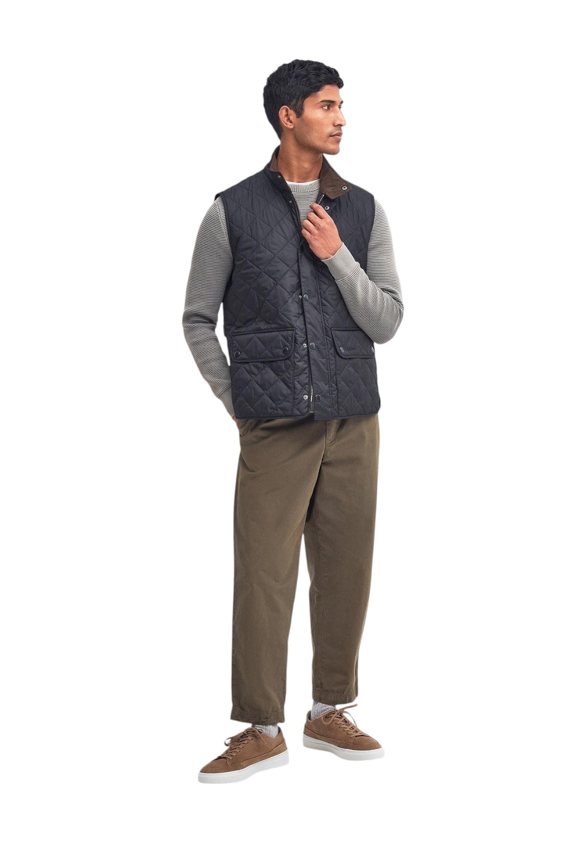 Smanicato Gilet New Lowerdale Gilet MGI0245 Navy