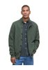 Barbour Cardigan Essential Patch Zip Through MKN0731 Olive