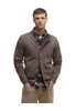 Barbour Cardigan Essential Patch Zip Through MKN0731 Olive