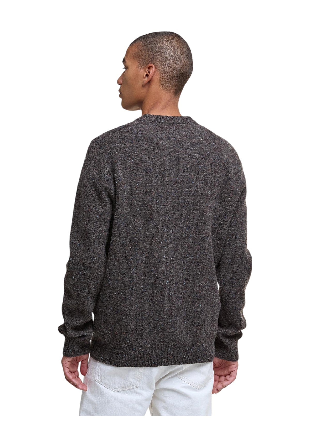 Maglione Girocollo Tainsbury Crew Neck MKN1575 Dark Oak