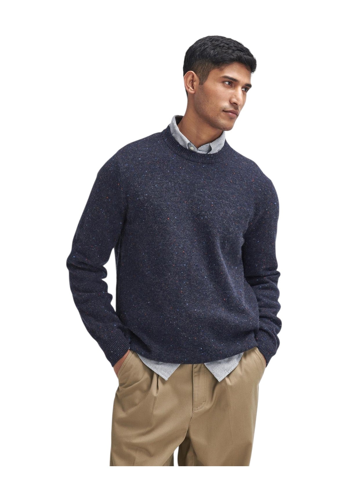 Maglione Girocollo Tainsbury Crew Neck Sweater MKN1575 Navy
