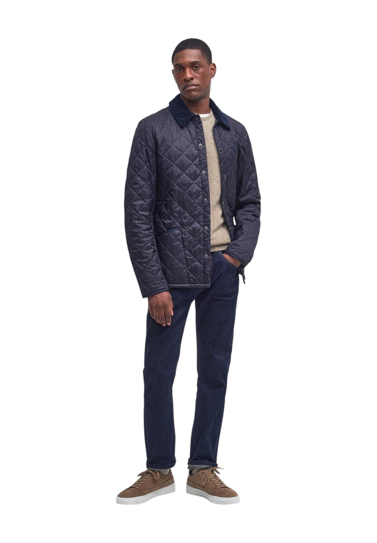 Giubbino Heritage Liddesdale Quilt MQU0240 Navy