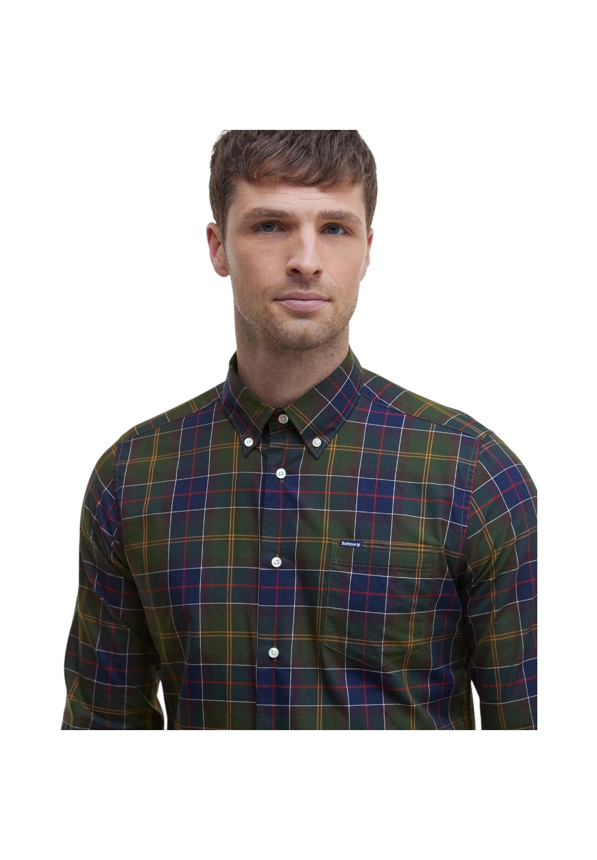 Camicia a Maniche Lunghe Wetheram Tailored Shirt MSH4982 Classic tartan
