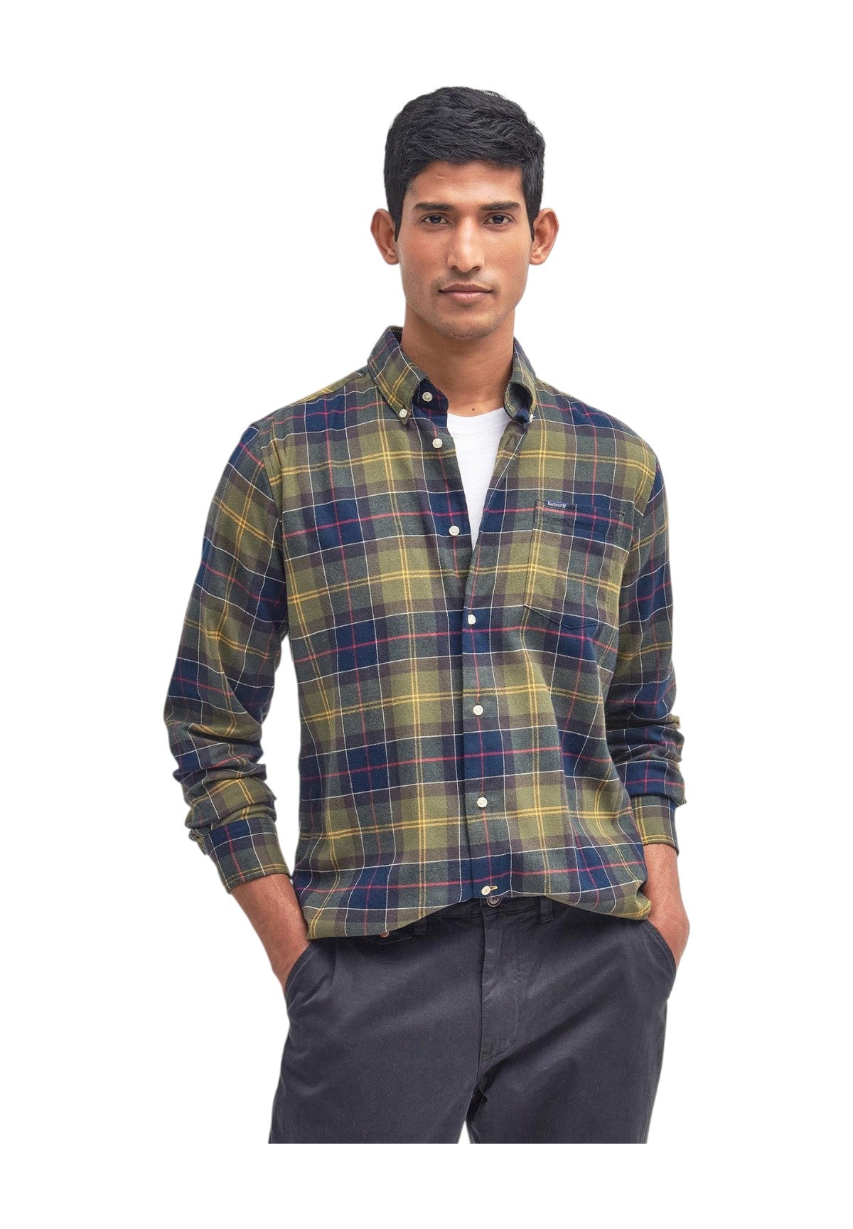 Camicia a Maniche Lunghe Fortrose Tailored Shirt MSH4991 Classic tartan