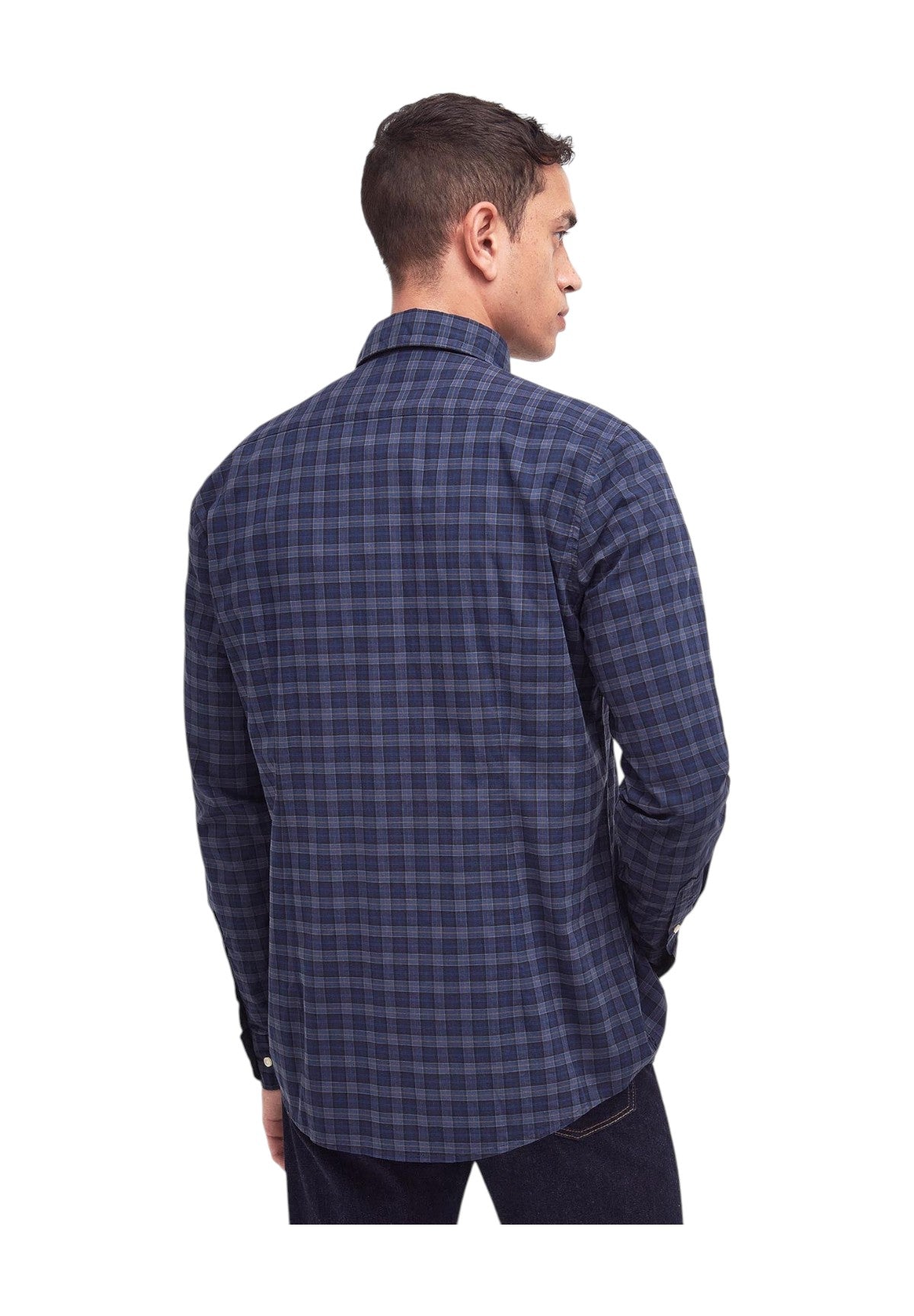 Camicia a Maniche Lunghe Lomond Tailored Shirt MSH5023 Midnight Tartan