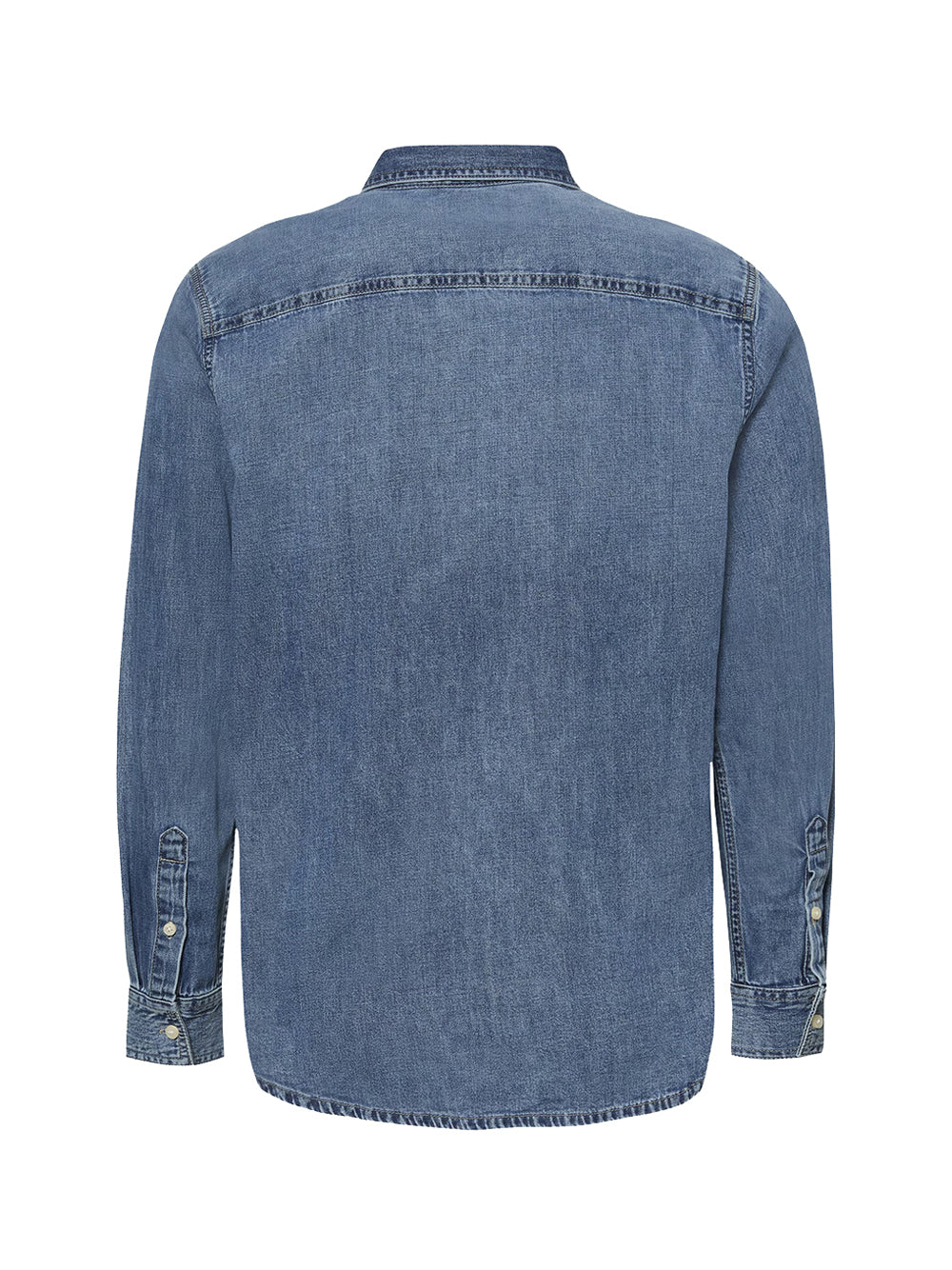 Camicia di Jeans Casual Classic LV040EM774 Ck Vintage Indigo