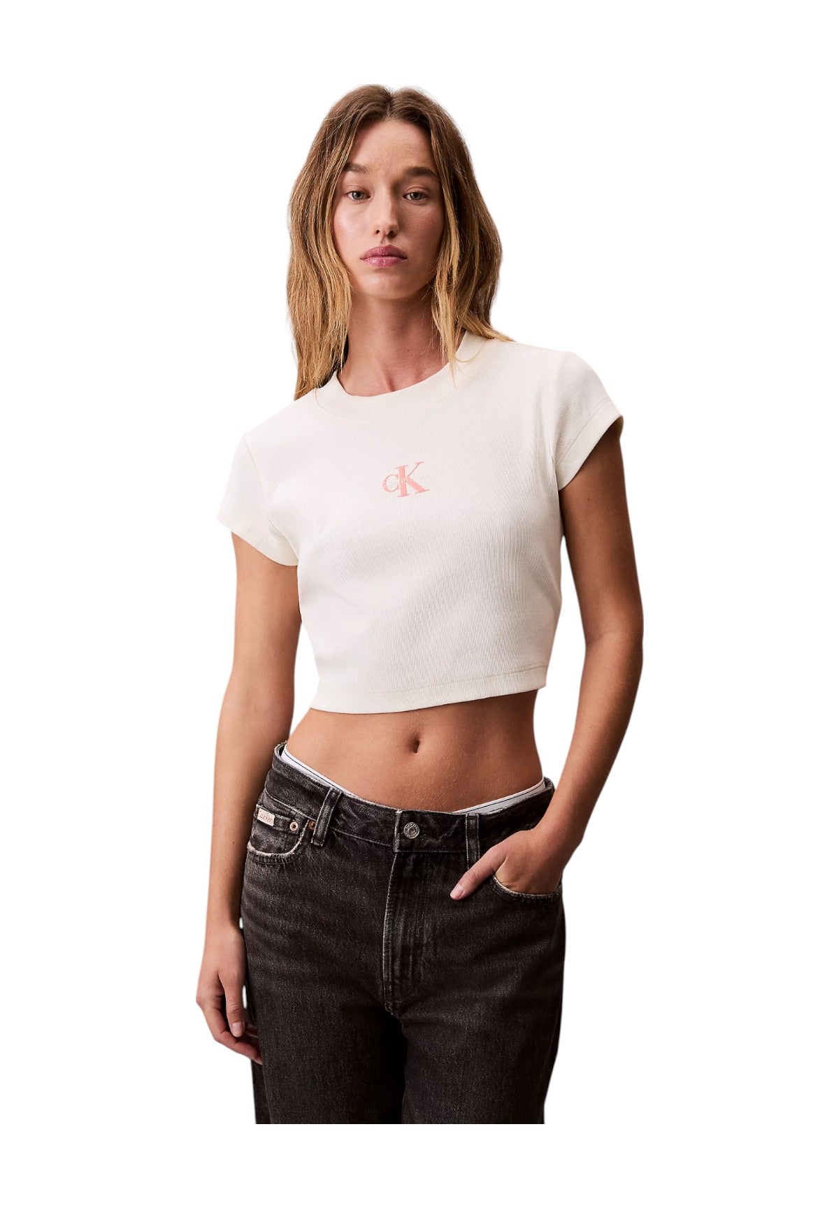 T-Shirt A Maniche Corte Lv047ab802 Sweet Corn