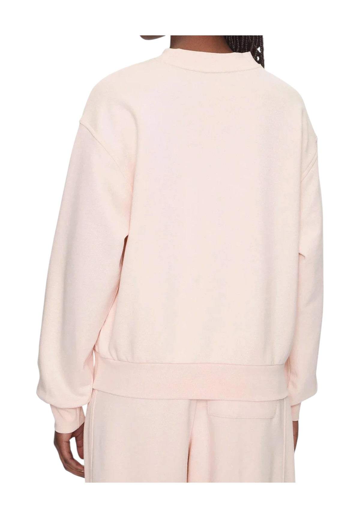 Felpa Girocollo in FrenchTerry LV047B238G Cloud Pink