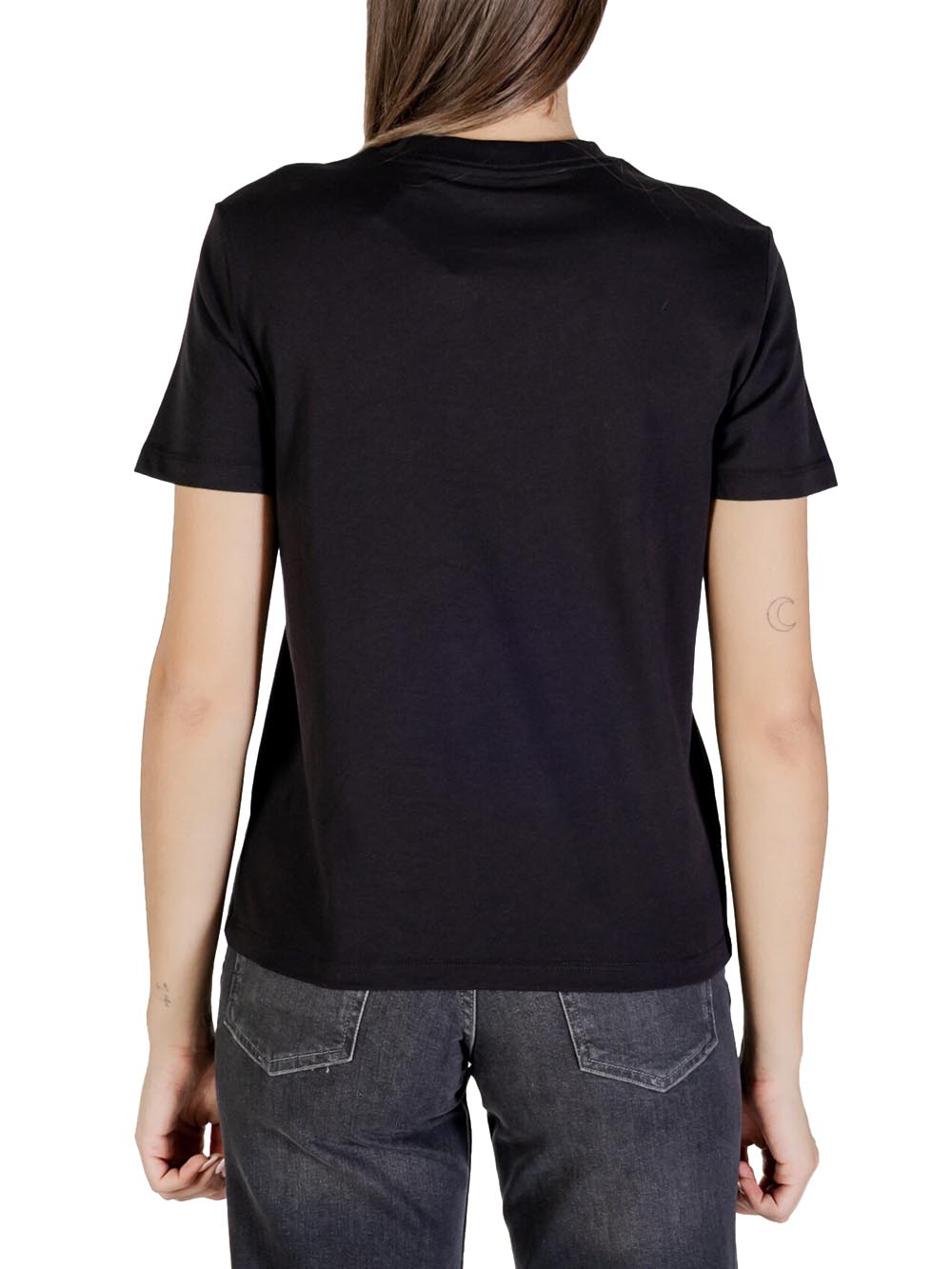 T-shirt a Maniche Corte Ss 20S Classic Logo LV047C856G Black