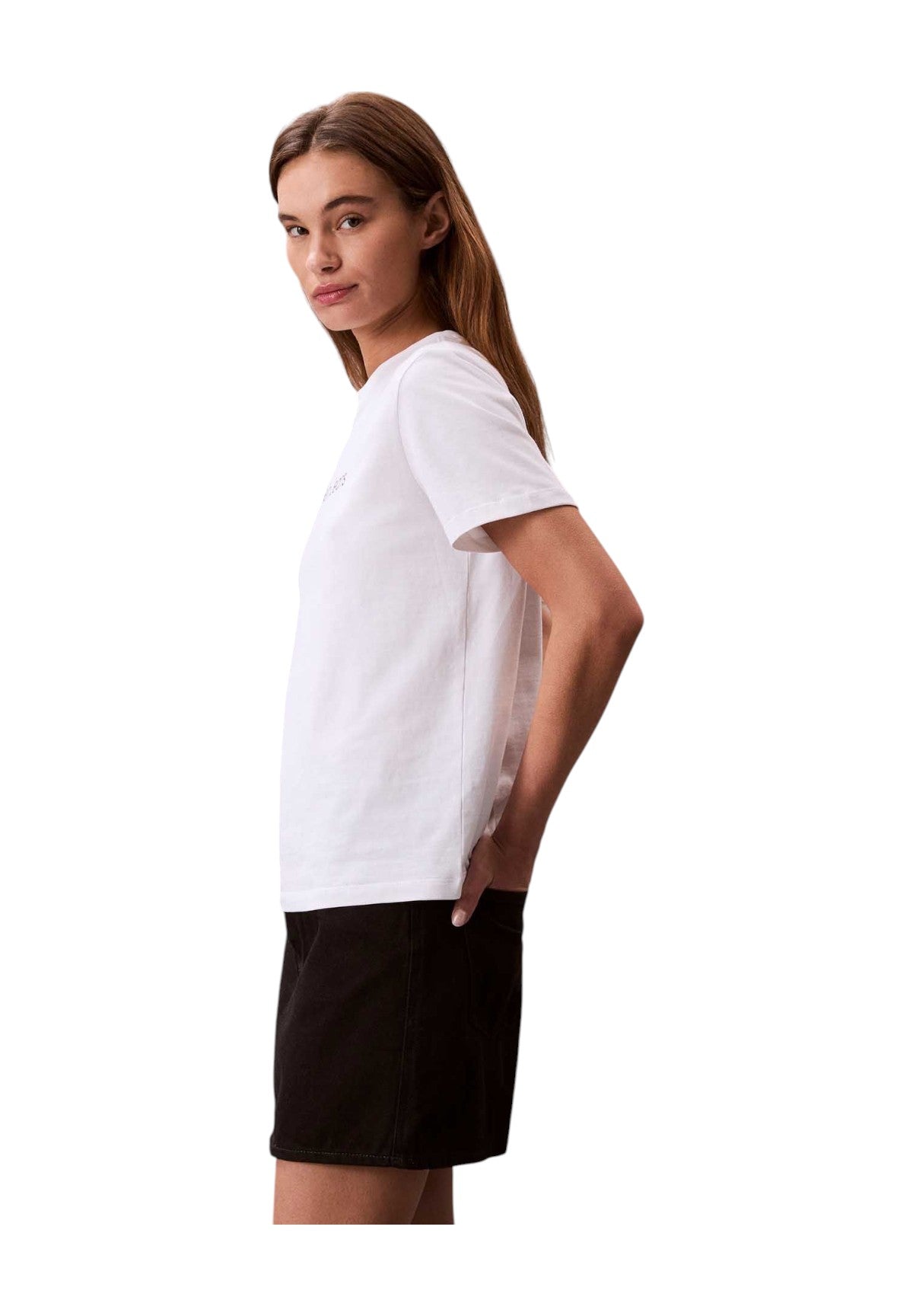T-Shirt A Maniche Corte Lv047c912g Brilliant White