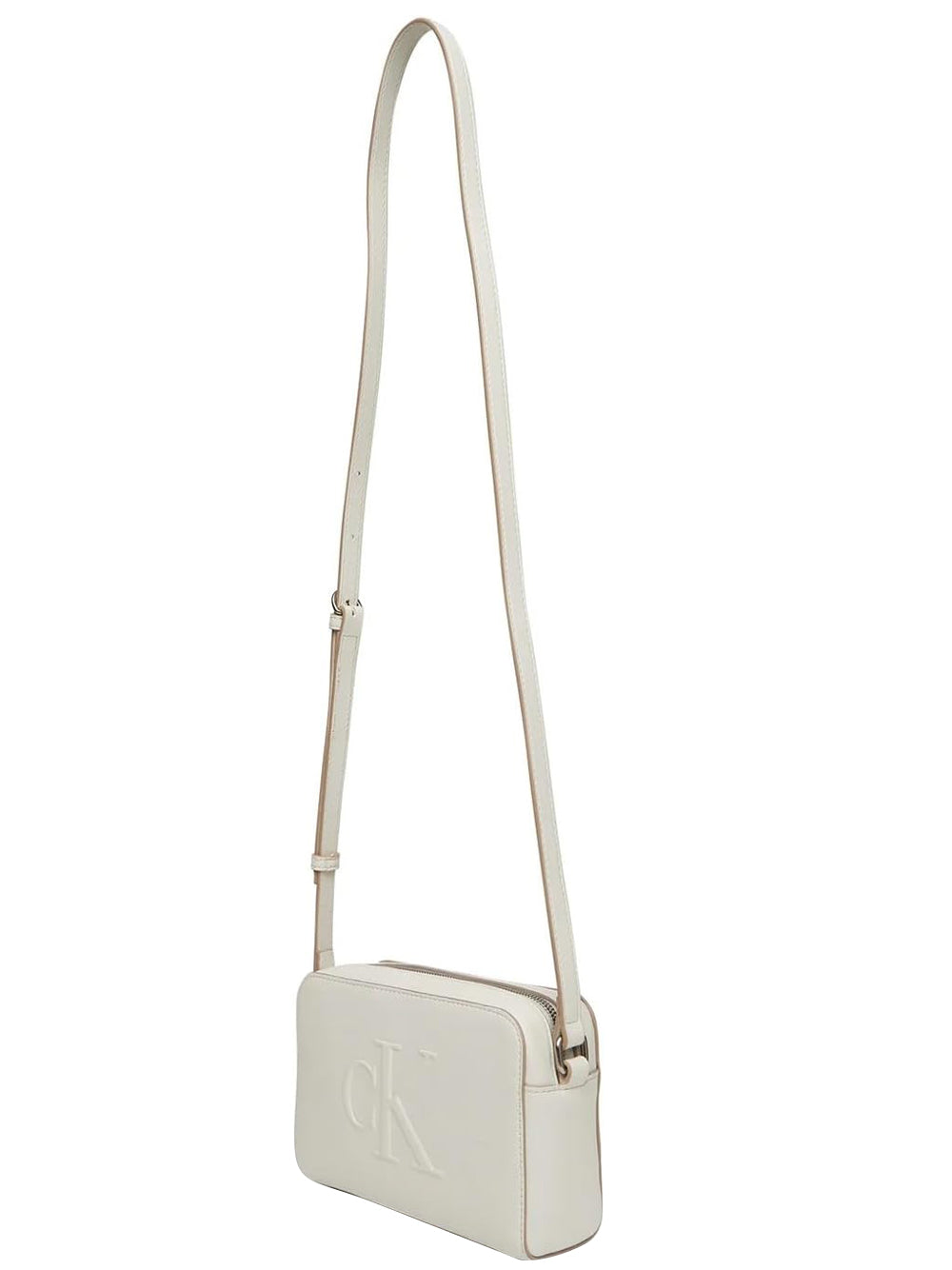 Borsa a Tracolla Sculpted Ew LV04K3036G Lily White