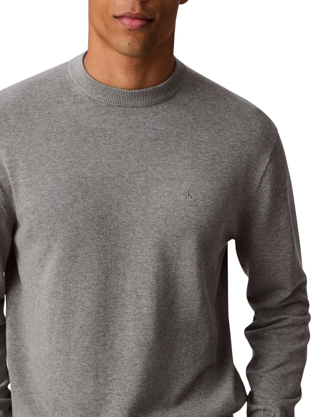 Maglione Girocollo LV04RC309G B30 Grey Heather