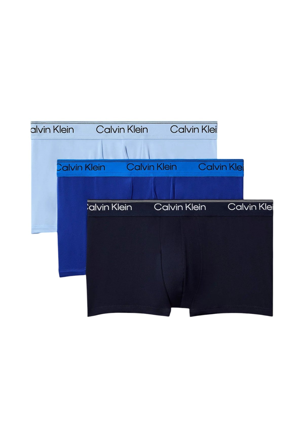 Intimo Low Rise Trunk 3 Pack LV00NB4409 Shoreline, Royalty, Blue Bell