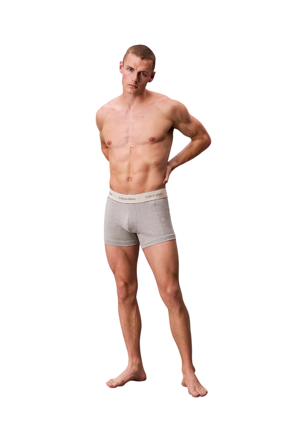 Intimo Trunk 3Pk LV00NB4446 Oyster Gray, Grey Heather, Whi