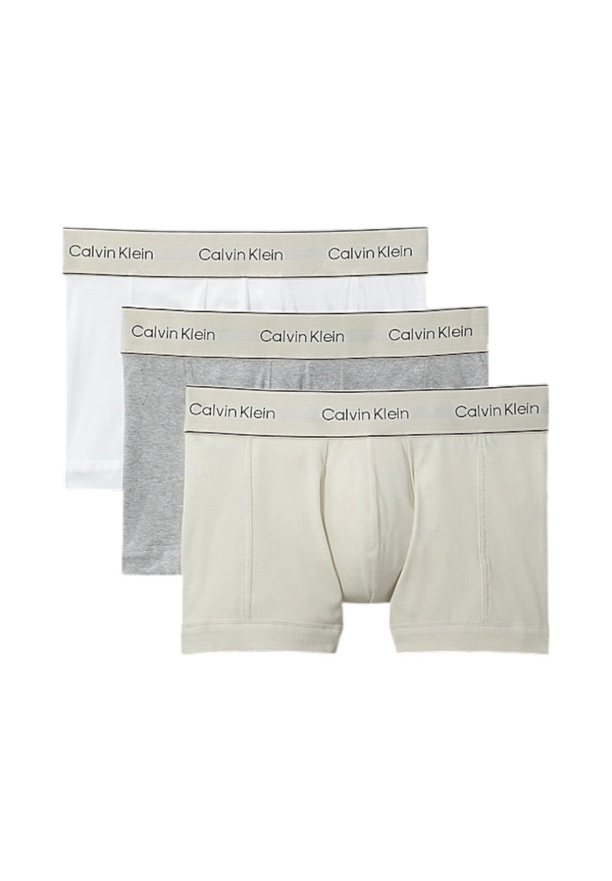 Intimo Trunk 3Pk LV00NB4446 Oyster Gray, Grey Heather, Whi