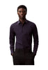 Calvin Klein Camicia a Maniche Lunghe Slim Essential Poplin LV019EU000 White