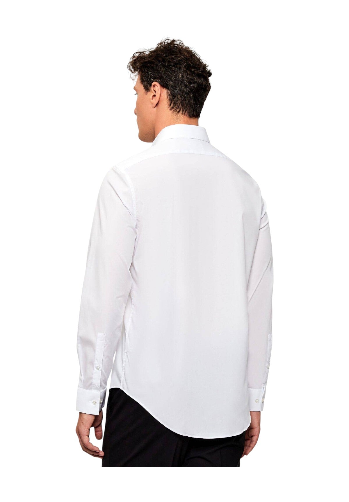Camicia a Maniche Lunghe Essential Poplin LV019EU001 White