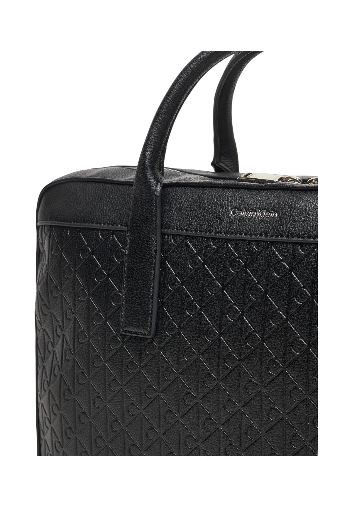 Borsa a Tracolla Emblem Emboss Porta PC LV04D3265G Black