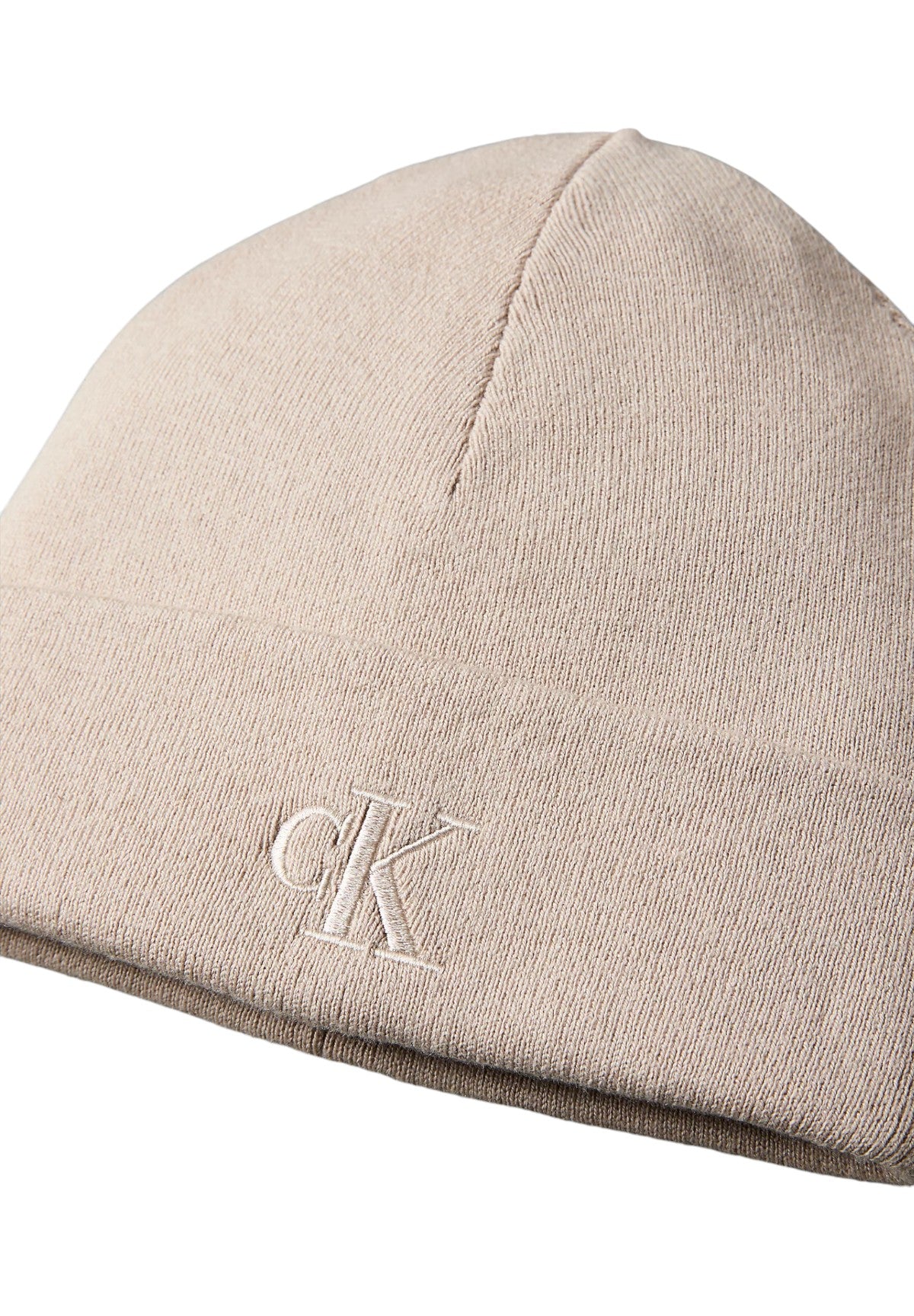 Cappello Ck Fine Rib Beanie LV04D8020G Chateau Gray