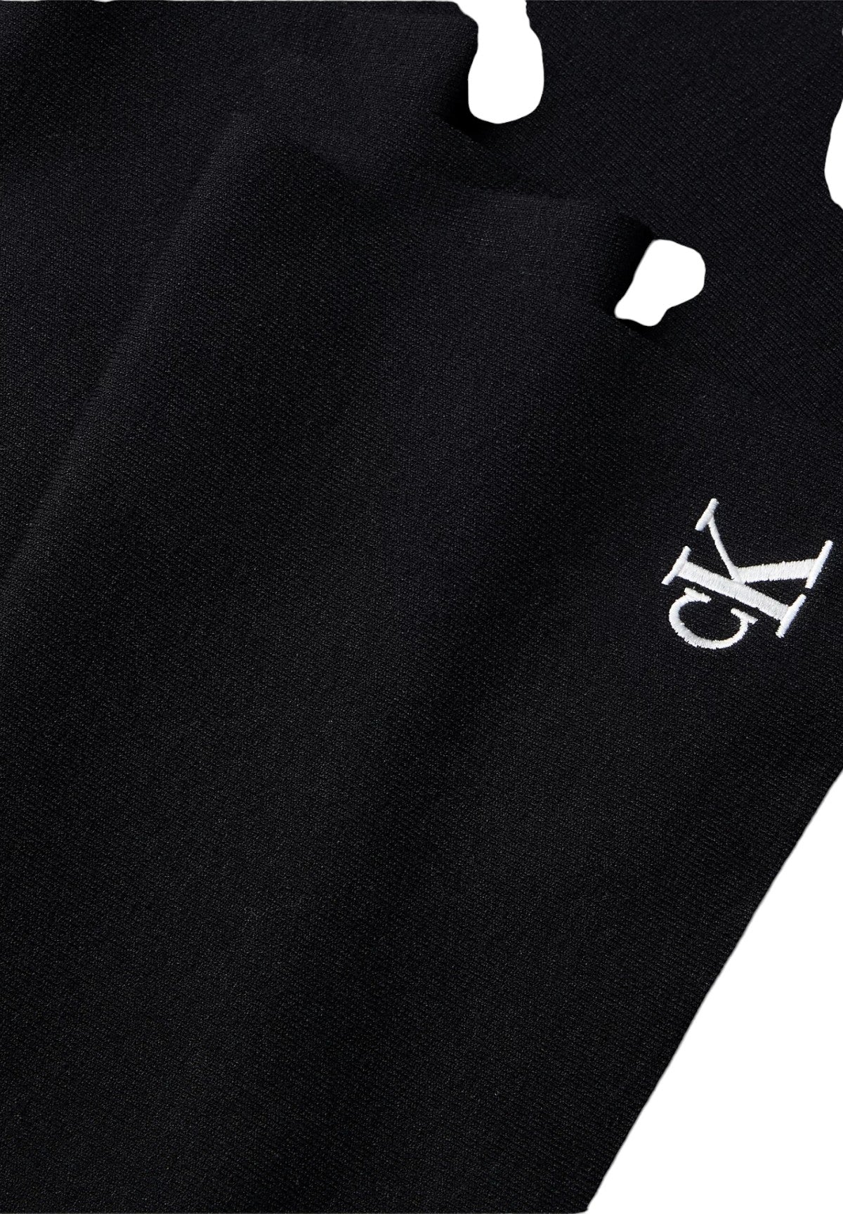 Sciarpa Ck Fine Rib Scarf LV04D8021G Black