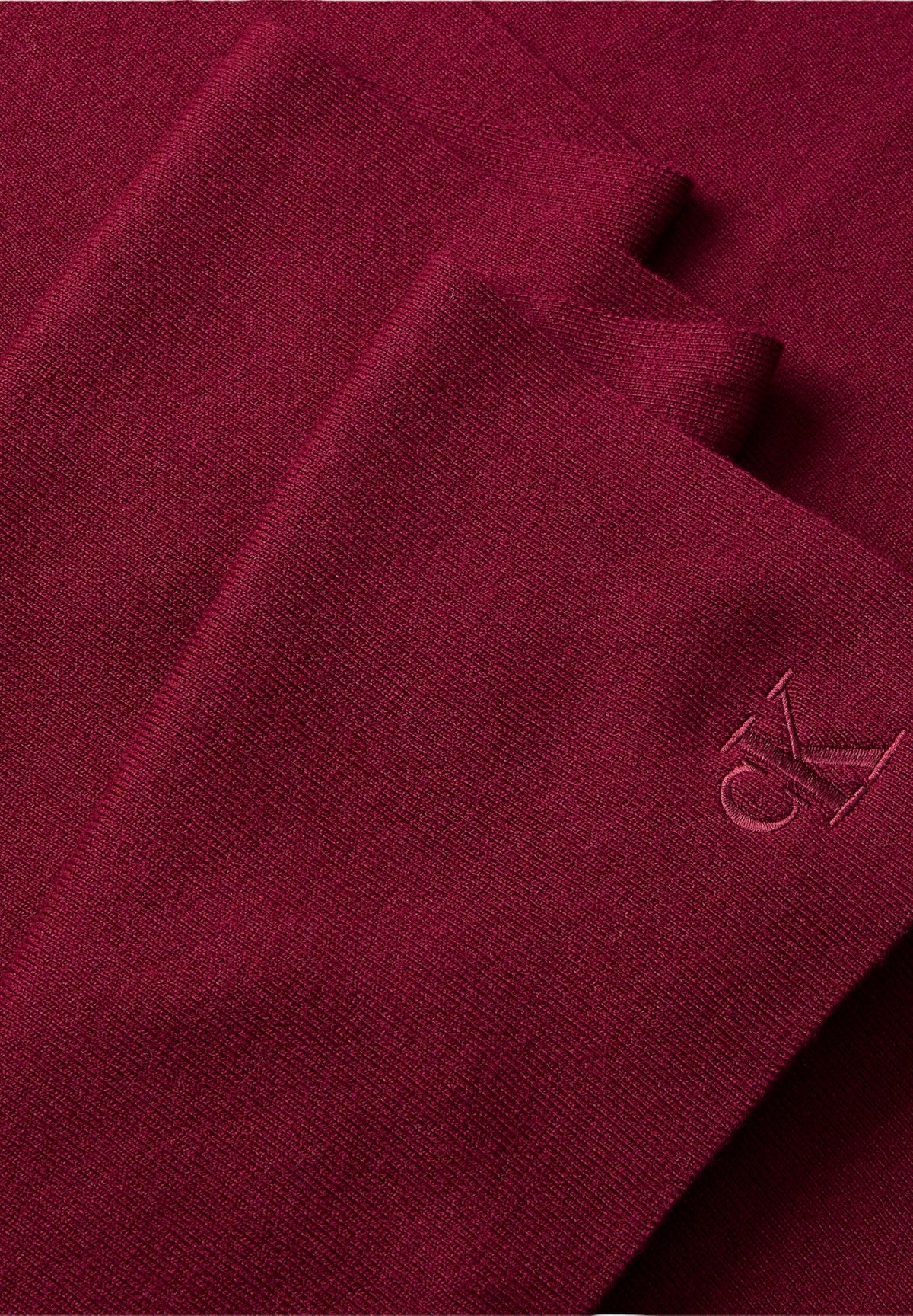 Sciarpa Ck Fine Rib Scarf LV04D8021G Beet Red