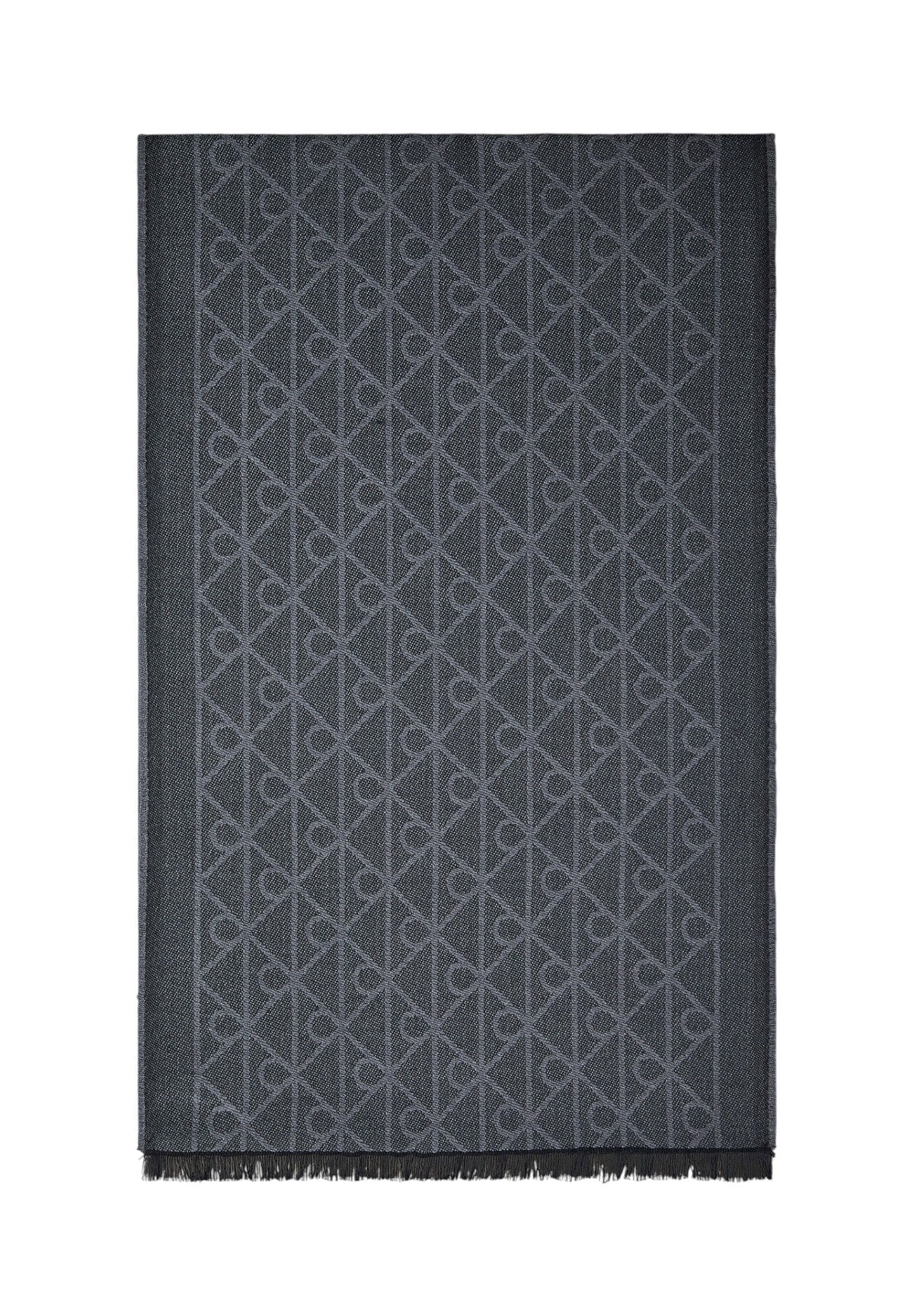 Sciarpa Tonal Aop Wool Lw Scarf LV04D8064G Black