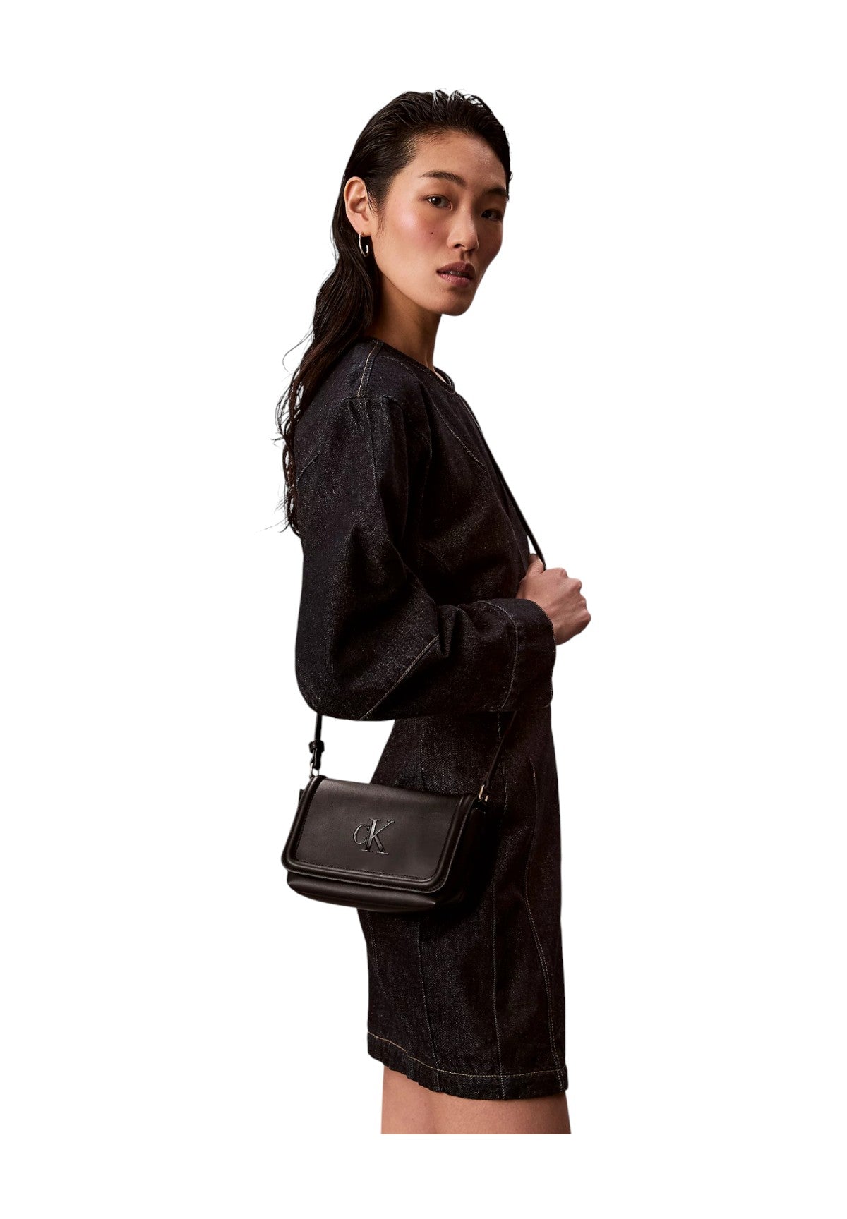 Borsa a Tracolla Bold Ck LV04F1027G Black